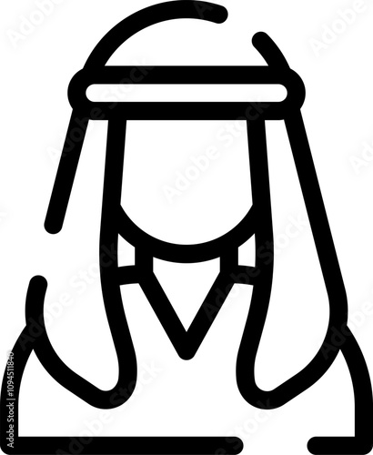 Rounded  stroke BEDOUIN Icon