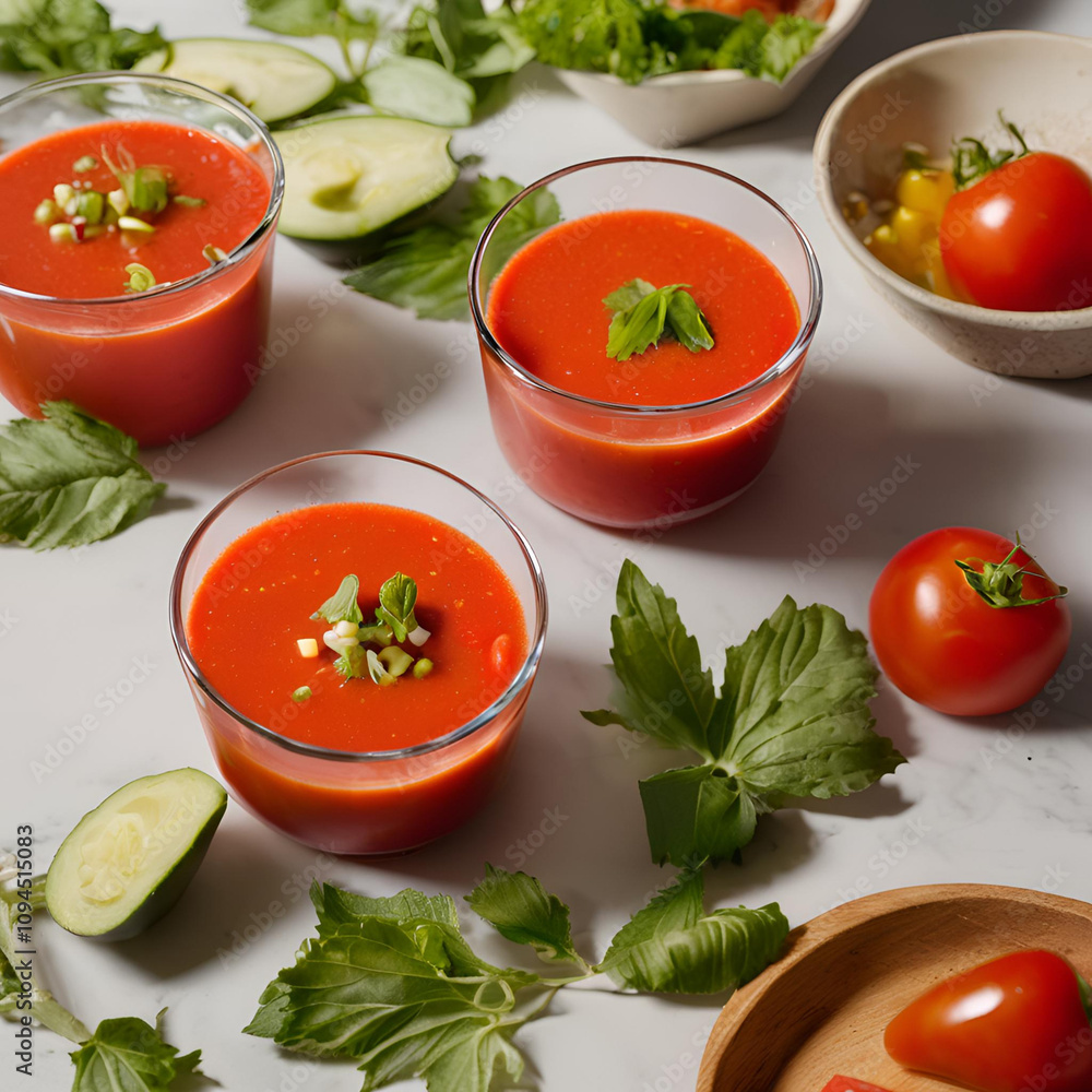 Gazpacho, recognizes a flavorful soup that cooks serve cold Gazpacho, recognizes a flavorful soup that cooks serve cold