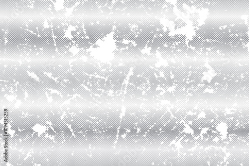 Metal abstract silver texture background. Chrom aged texture. Vector illustration.