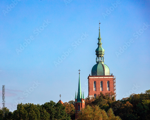 Obraz na płótnie Frombork Wieża Widokowa Katedry w salonie