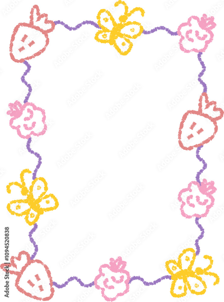 Doodle kids frame, hand drawn scribble decoration border for kindergarten or school album photo. Chidren crayon drawing. Cute color pencil ornament, Doodle kids frame, hand drawn scribble decoration border for kindergarten or school album photo. Chidren crayon drawing. Cute color pencil ornament,