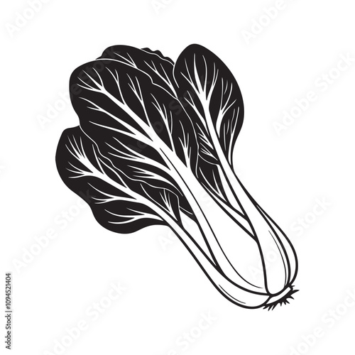 Bok Choy silhouette