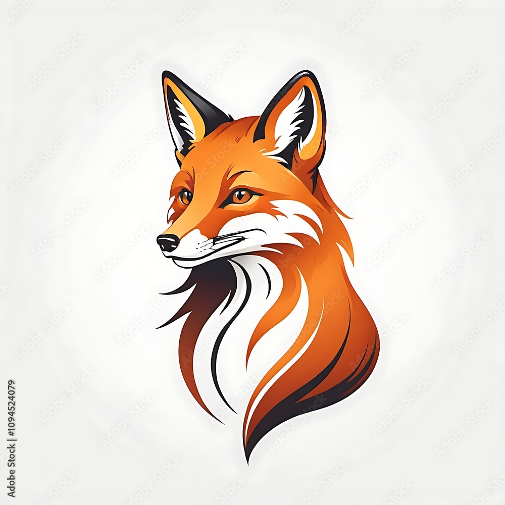 fox logo
isolated on white background fox logo
isolated on white background