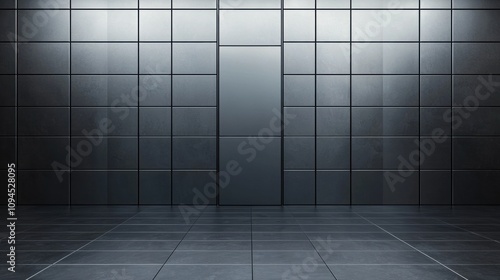 Modern minimalist room design urban studio interior photography contemporary style focus on walls