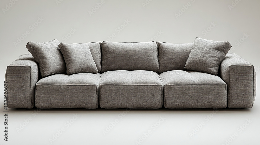 Fototapeta premium Comfortable Sofa in Living Room