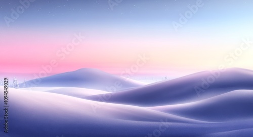 Background of winter snowfall and snowdrifts