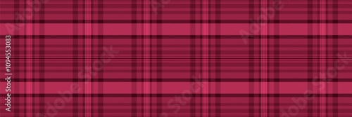Popular tartan background textile, lovely seamless vector pattern. Decorative texture check plaid fabric in red and temptation colors.