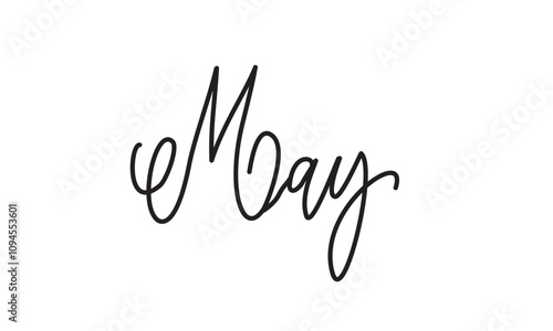 May text for Digital Planner 