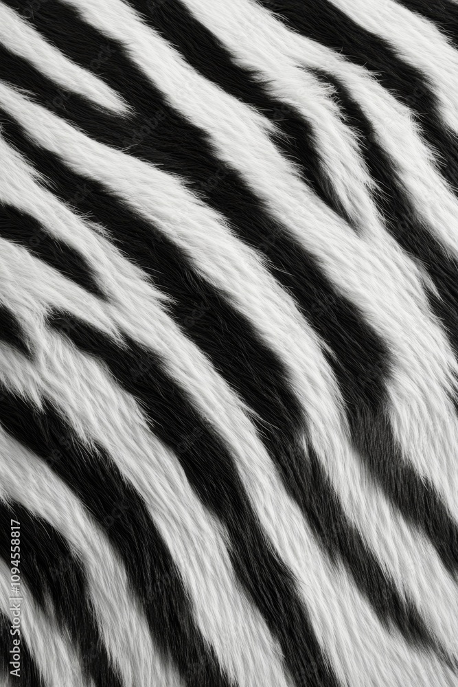 Soft texture of a black and white striped rug displayed in a modern living room setting Soft texture of a black and white striped rug displayed in a modern living room setting