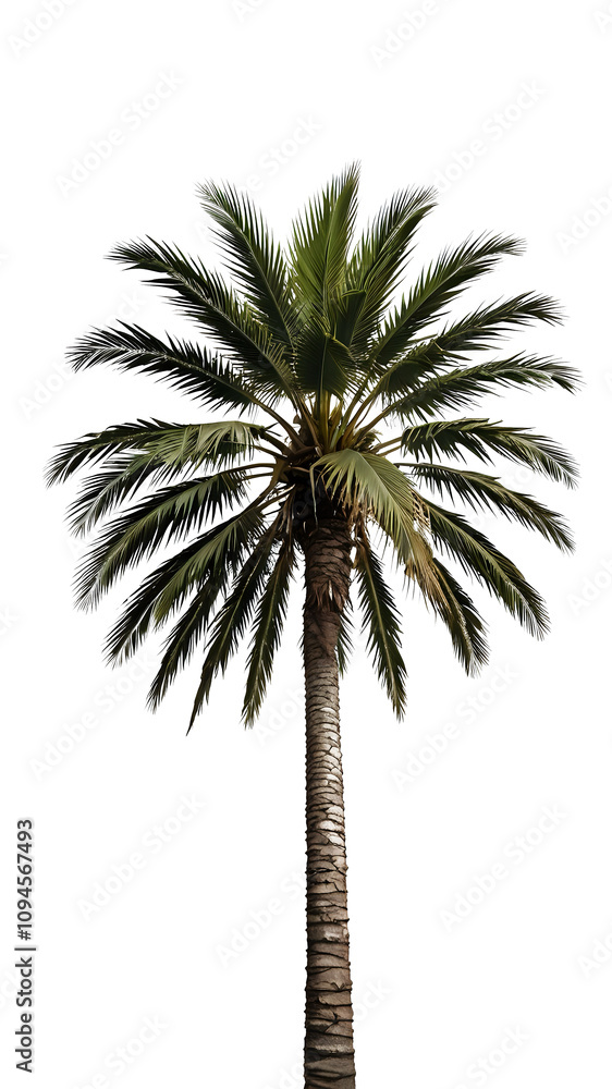palm tree isolated on white, PNG file palm tree isolated on white, PNG file