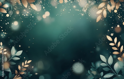 Sparkling background with soft bokeh effect creating an enchanting atmosphere...