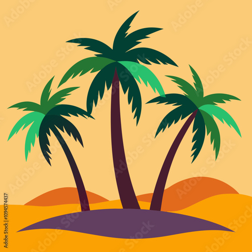 palm trees