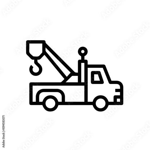 Truck icon symbol vector illustration 