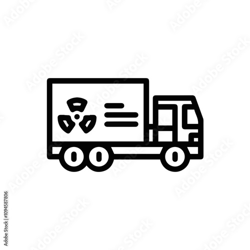 Truck icon symbol vector illustration 