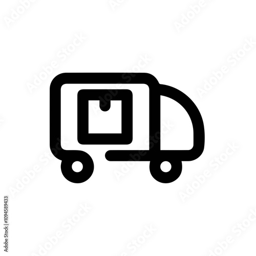 Truck icon symbol vector illustration 