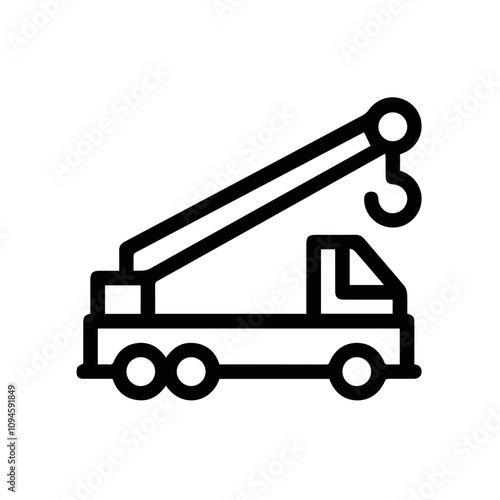 Truck icon symbol vector illustration 