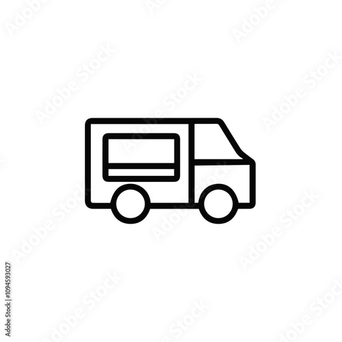 Truck icon symbol vector illustration 