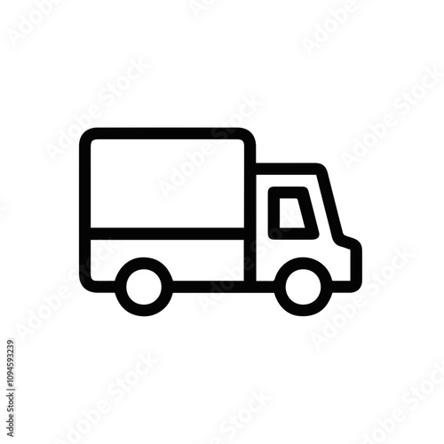 Truck icon symbol vector illustration 