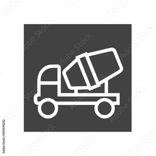 Truck icon symbol vector illustration 