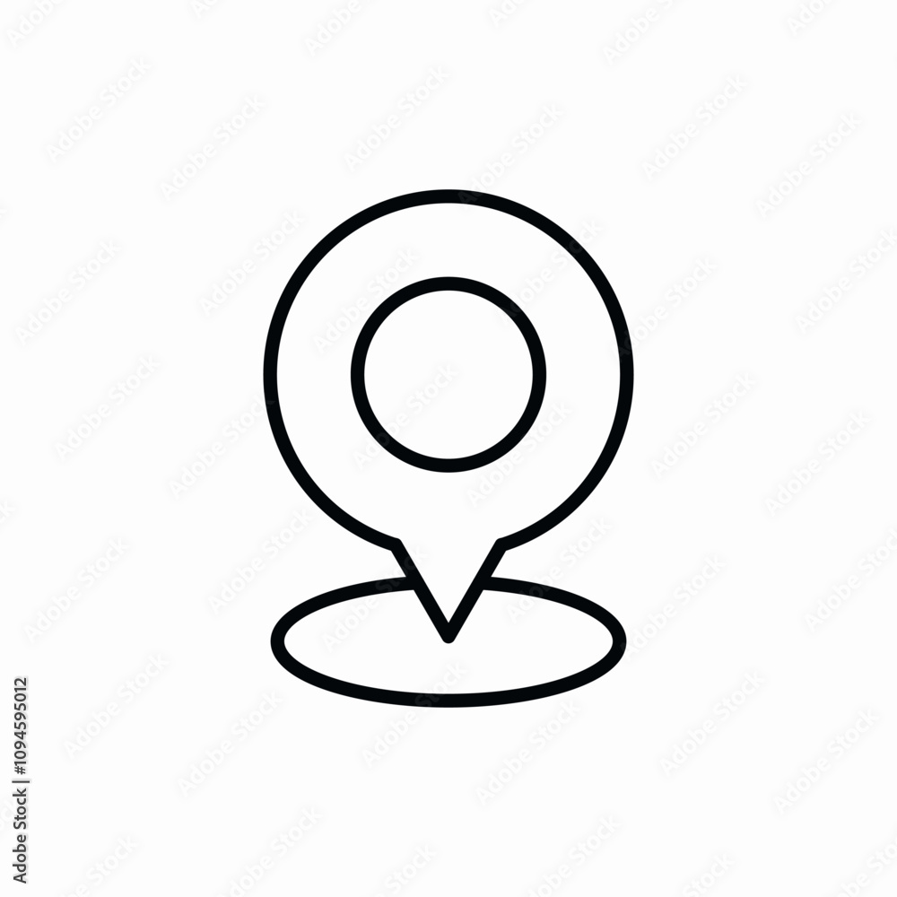 location position direction mark icon vector sign location position direction mark icon vector sign