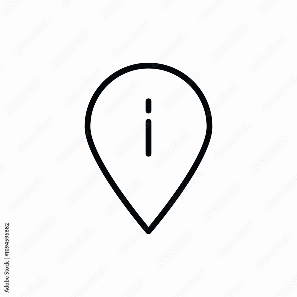 location information position icon vector sign location information position icon vector sign