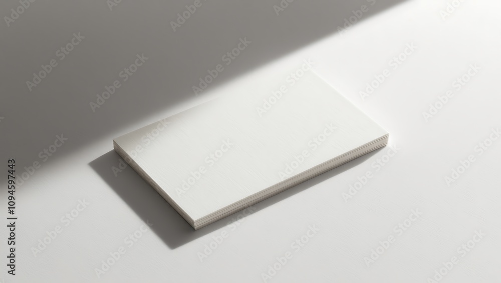 Minimalist Blank Business Card Mockup Design Minimalist Blank Business Card Mockup Design