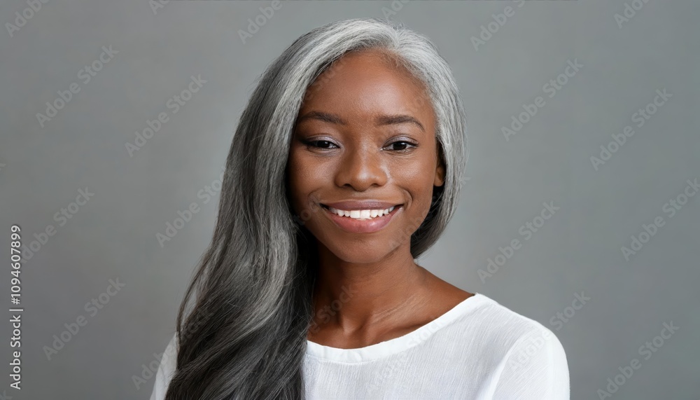 Beautiful black woman showcasing her radiant, smooth, and healthy face skin. A stunning portrayal of mature beauty, featuring a graceful and confident woman embracing aging naturally. Beautiful black woman showcasing her radiant, smooth, and healthy face skin. A stunning portrayal of mature beauty, featuring a graceful and confident woman embracing aging naturally.
