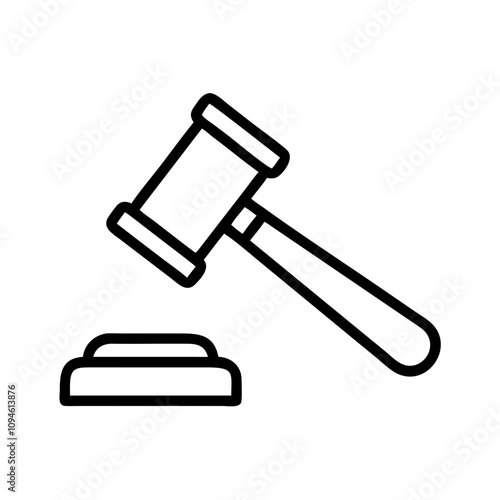 Gavel striking a sound block in a courtroom setting during a legal proceeding in the afternoon, symbolizing authority and decision-making in justice