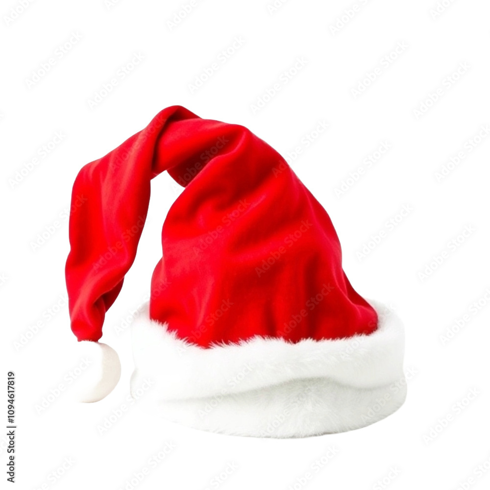 santa claus christmas xmas hat, isolated on transparent background png santa claus christmas xmas hat, isolated on transparent background png