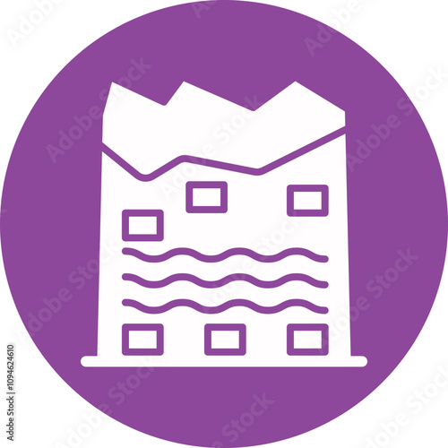 Rosetta stone glyph circle icon