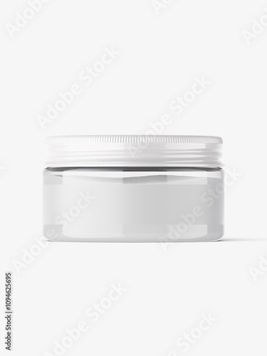 cosmetic jar mockup