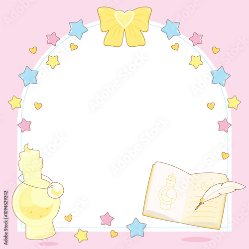 pink philter potion class frame 1