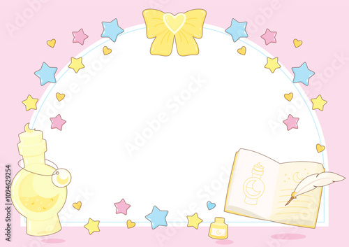 pink philter potion class frame 2