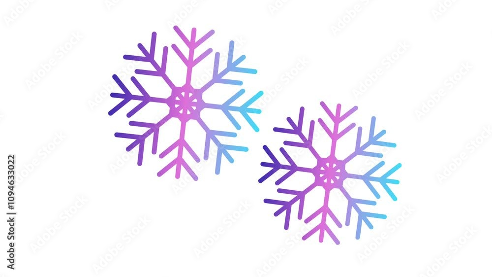 Snowflakes christmas winter xmas party present luxury design festive tradition animation Snowflakes christmas winter xmas party present luxury design festive tradition animation