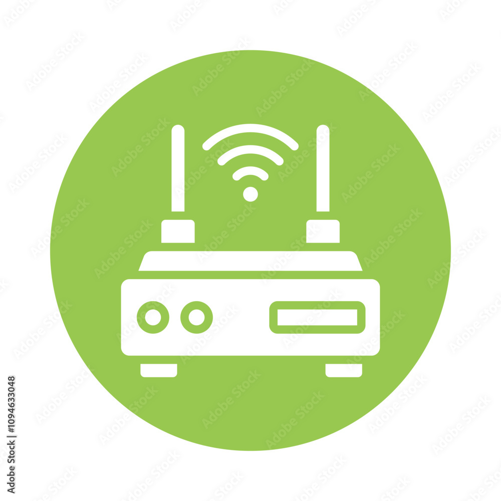 Wifi vector Glyph Circle Icons... .. Eps 10 file Wifi vector Glyph Circle Icons... .. Eps 10 file