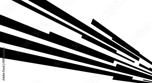 Comic book speed lines isolated on white background stripe effect style for manga speed frame, superhero action, explosion background. Motion line effect, pop