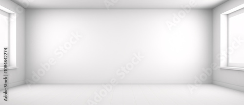 Wallpaper Mural Luxury plain white gradient abstract studio background, smooth color transitions, clean, modern, and elegant design Torontodigital.ca