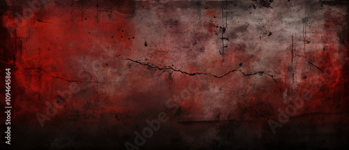 Abstract cement wall texture with black and red background.



 photo