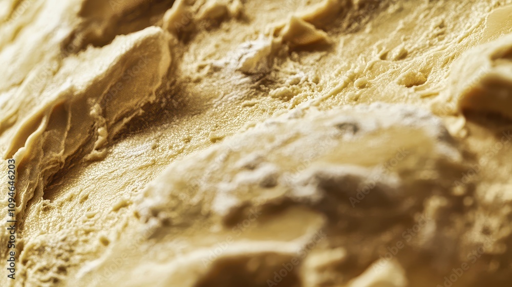 Golden yellow cosmetic cream creates smooth, textured background Golden yellow cosmetic cream creates smooth, textured background