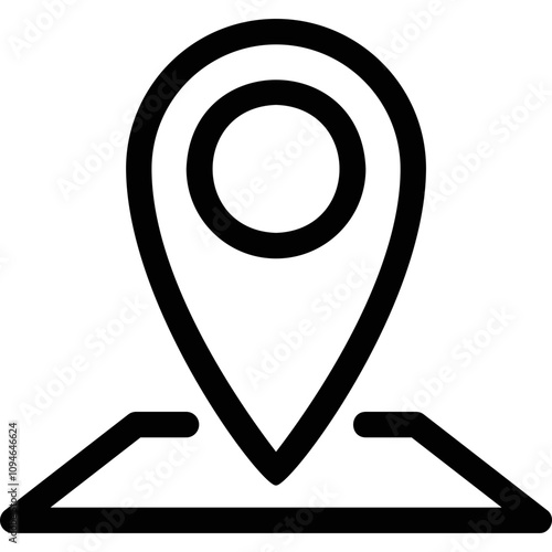 Simple vector icon location