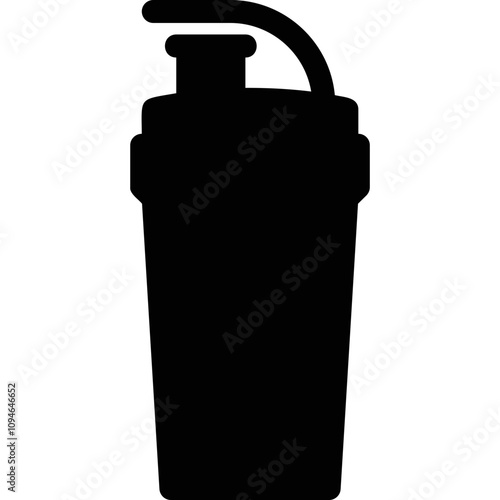 Simple vector icon sports shaker
