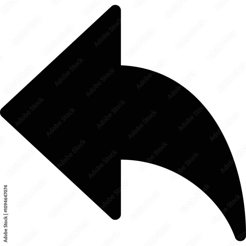 Simple vector icon back arrow Simple vector icon back arrow