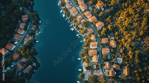 Aerial photography, coastal cities and nature #1094648893