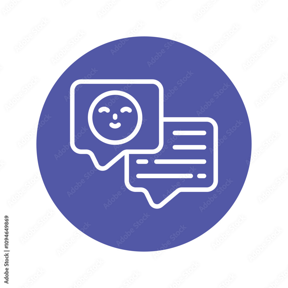 Feed Back vector Circle Outline Icon.. .. Eps 10 file Feed Back vector Circle Outline Icon.. .. Eps 10 file