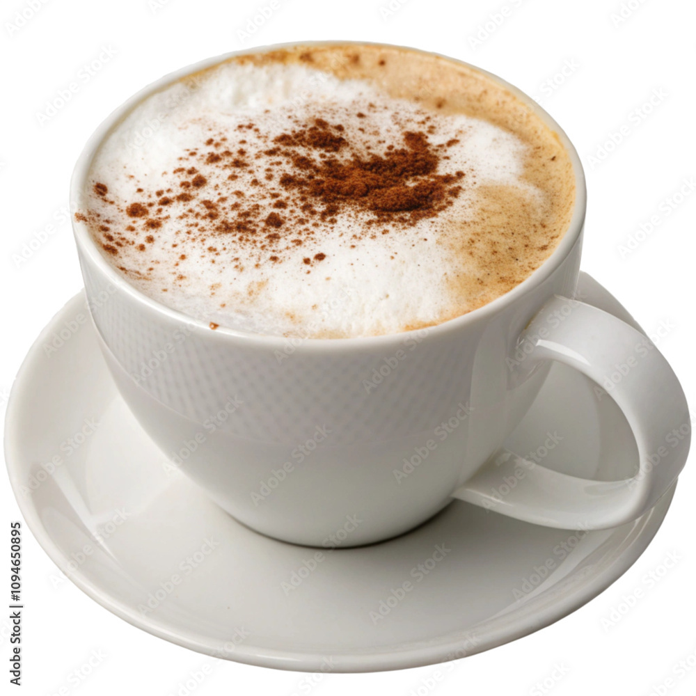 Hot-cappuccino-with-milk-foam-in-white-cup-transparent-background Hot-cappuccino-with-milk-foam-in-white-cup-transparent-background