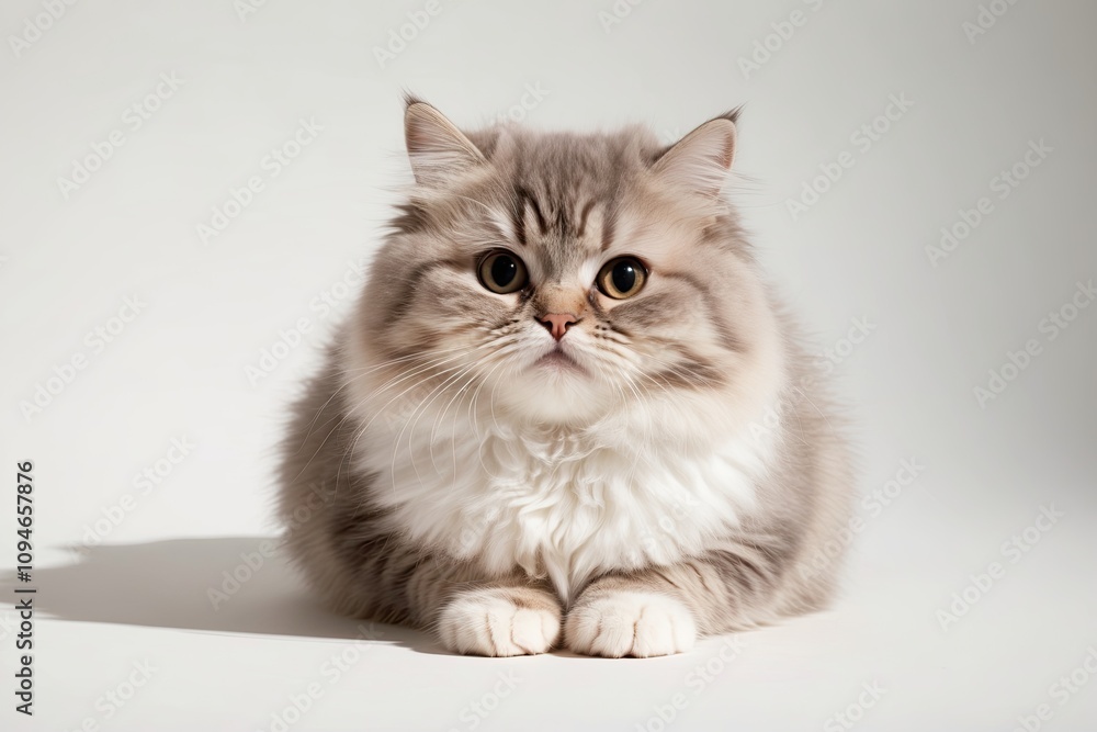 british kitten on white british kitten on white