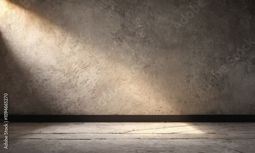 Abstract white and black stone with spotlight effect or concrete or surface of a ancient dusty wall