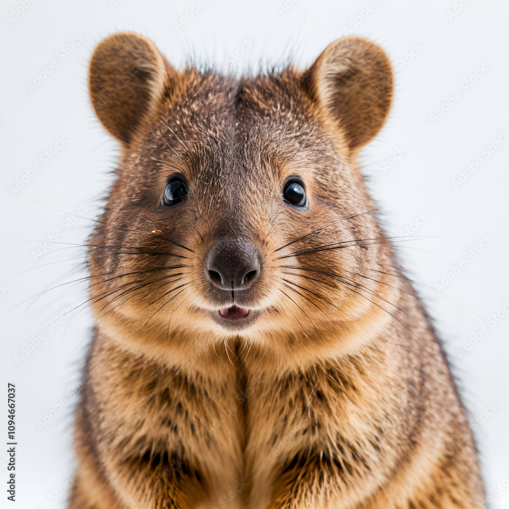 quokka on white background quokka on white background