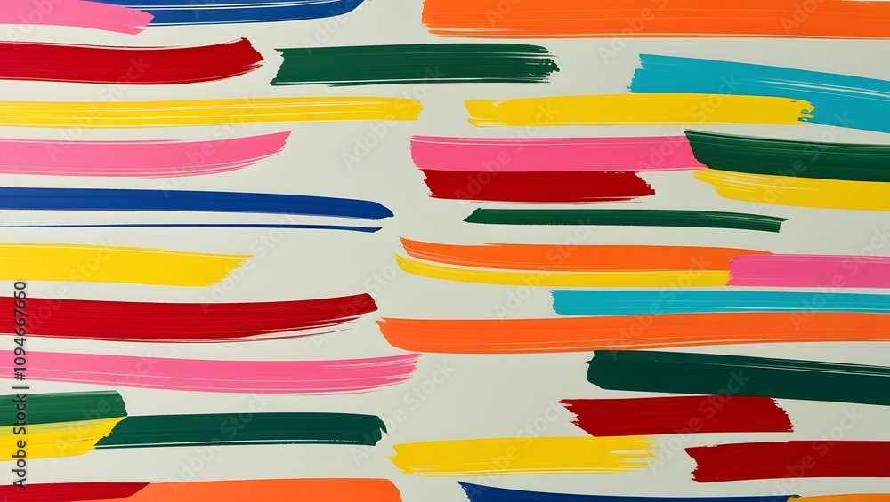 Abstract Paint Brush Strokes Background Abstract Paint Brush Strokes Background