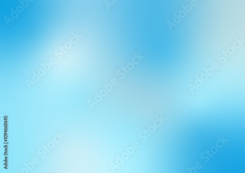 Refreshing blue gradation background material